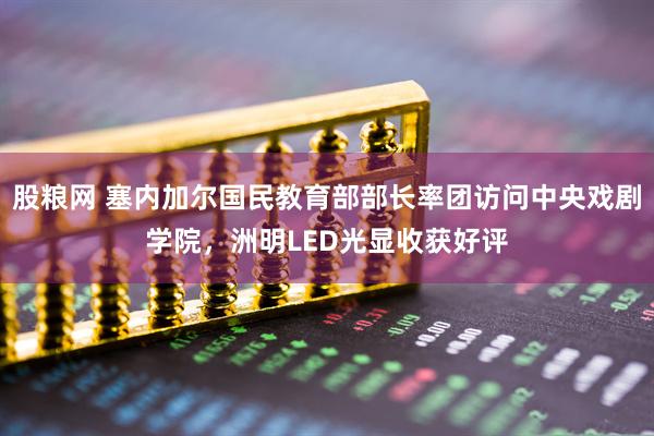 股粮网 塞内加尔国民教育部部长率团访问中央戏剧学院，洲明LED光显收获好评